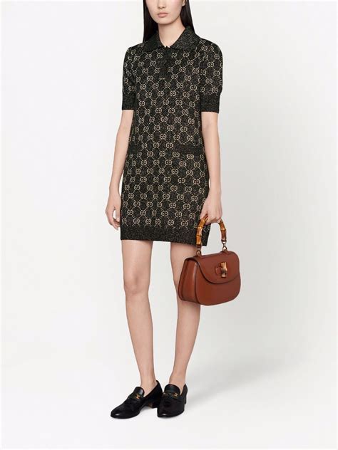 gucci gg knit dress|farfetch Gucci knitwear.